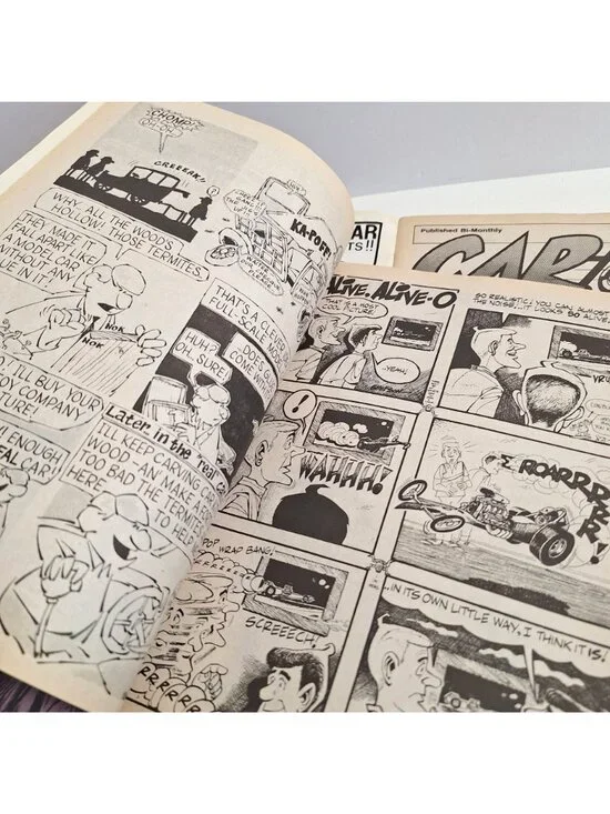 CARtoons Magazine Poster Calendar Monster Truck Oct Dec 89 Aug 91 Vintage Lot - Picture 9 of 16